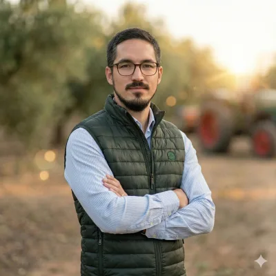 Martín Carmona — agricultor y desarrollador de Mi Olivar