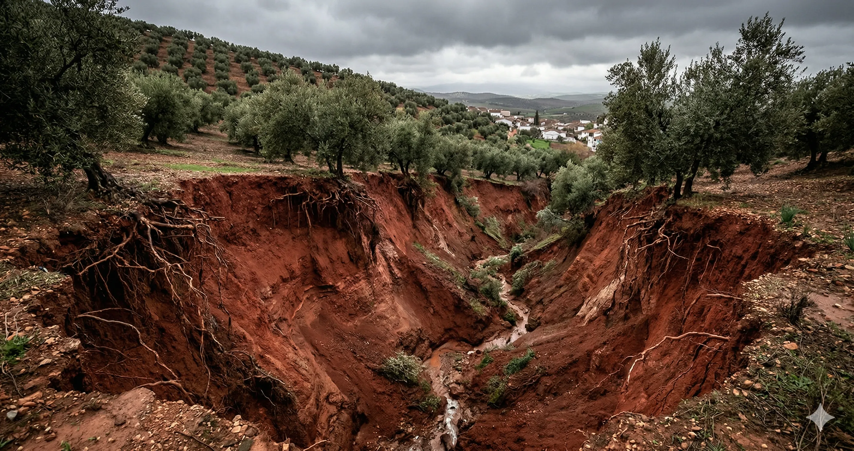 La erosión se está comiendo tu olivar (y probablemente no lo ves)