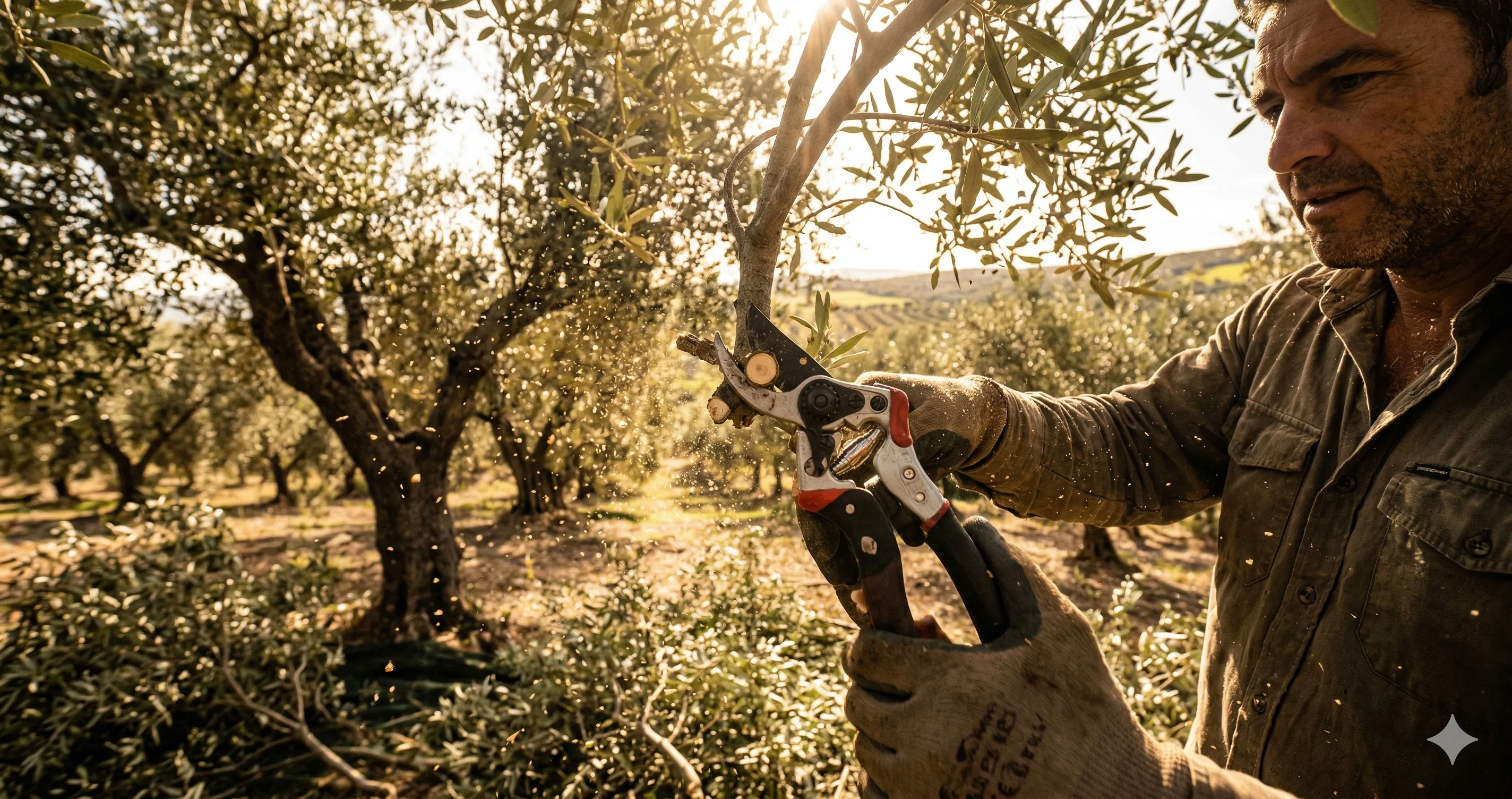 Fundamentos de la poda del olivar: menos madera, más cosecha