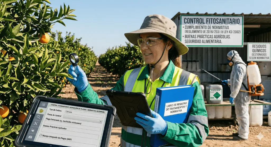 Control fitosanitario en el olivar: normativa y buenas practicas