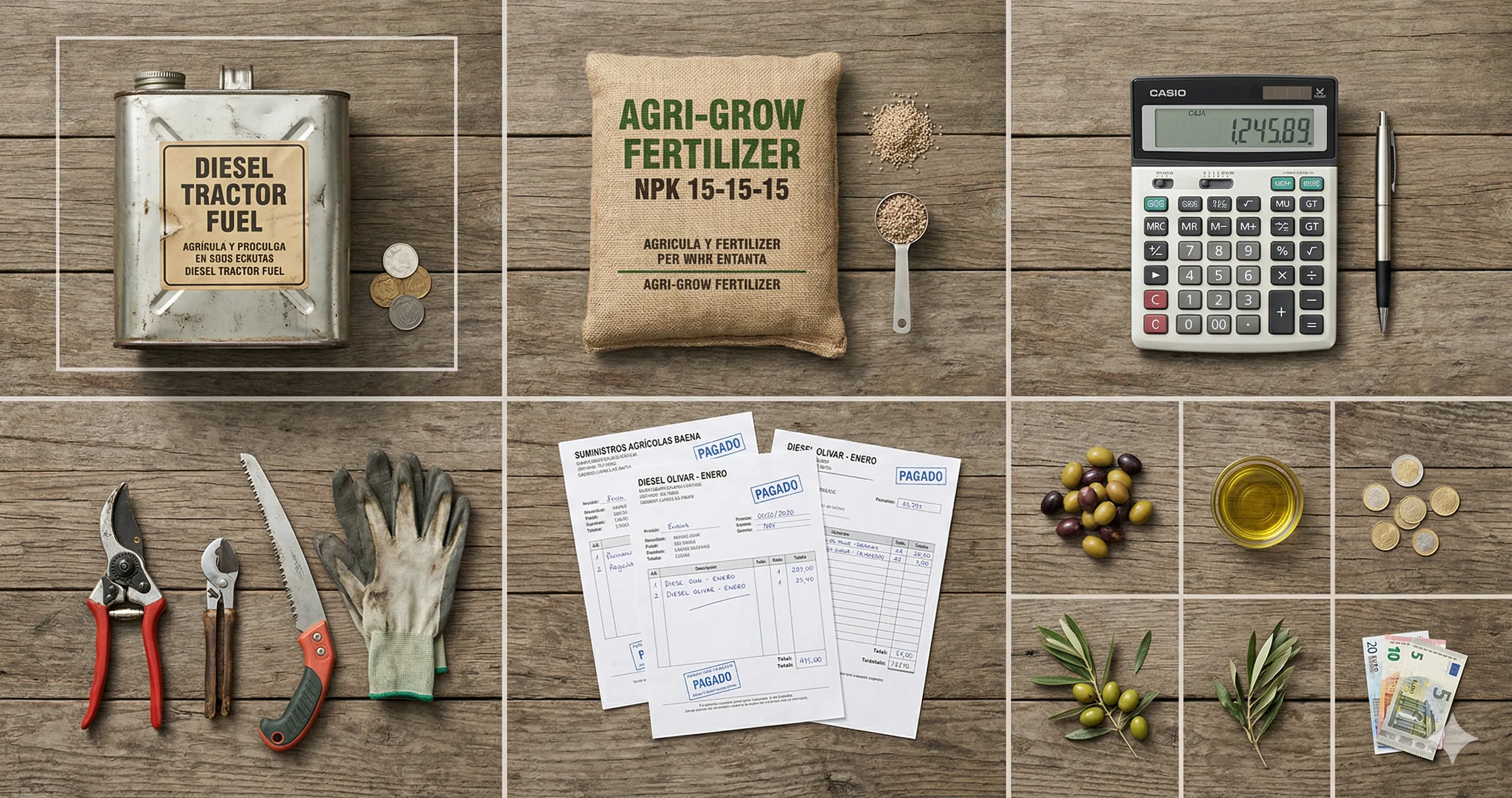 Los costes de tu olivar: fijos, variables y cómo calcularlos