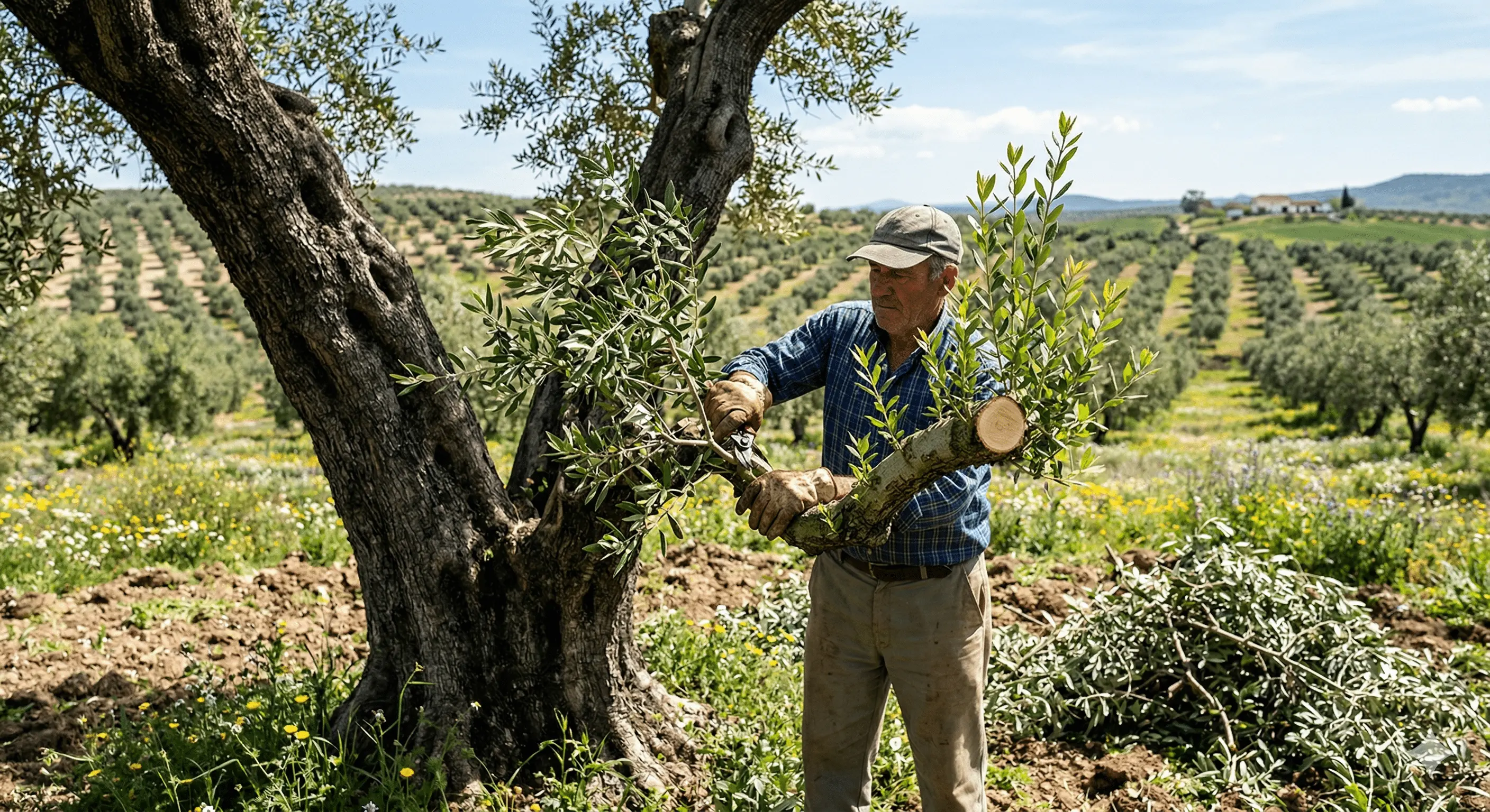 Palos de Vida en el Olivar: La Clave para Rejuvenecer tus Olivos en Primavera