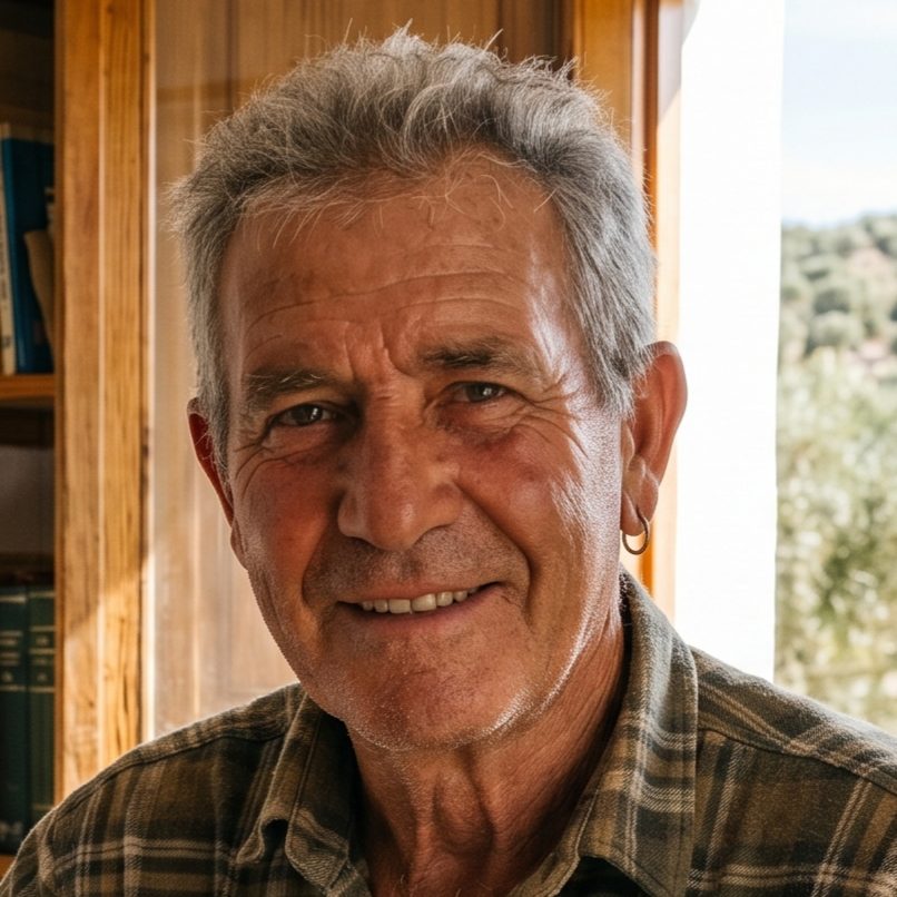 Antonio R., agricultor en Villargordo